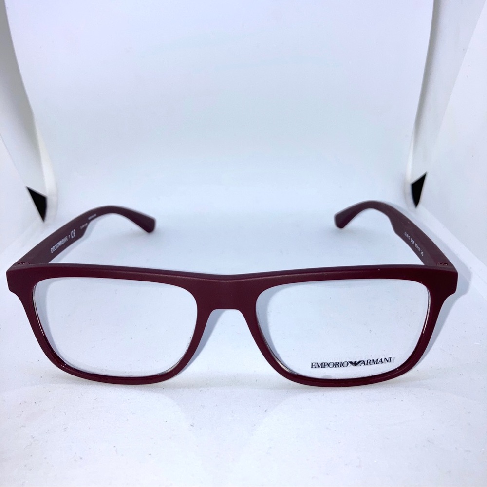 Emporio Armani EA 3117 Bordeaux Rubber Eyeglasses